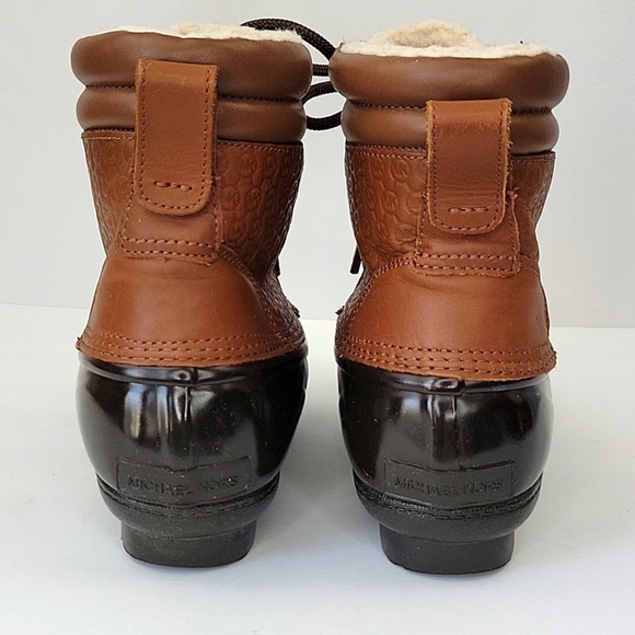 MICHAEL Michael Kors Easton Bootie Brown Size 7 - Picture 6 of 10